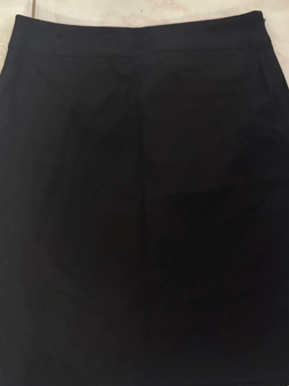 Banana Republic Black Pencil Skirt Petite 6 Petite Wool Blend Stretch